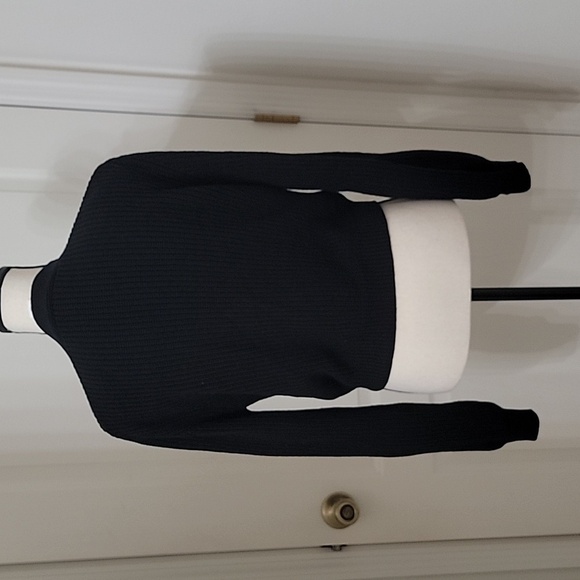 Melrose and Market Size XS Black Button Down‎ Short Cardigan, Long Sleeve, EUC - Picture 4 of 11